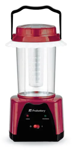 Faroles y lámparas de camping: Farol recargable 24 LED +fluor