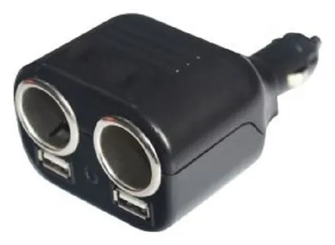 Enchufe eléctrico múltiple doble
