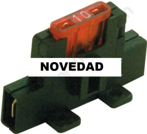Portafusible aereo con fusible 10 amp