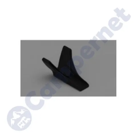 Tope Rail Quick Pro negro