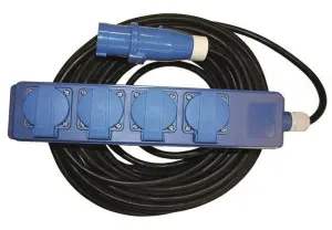 Haba Quatro-Unit CEE Enchufe 20 Meter