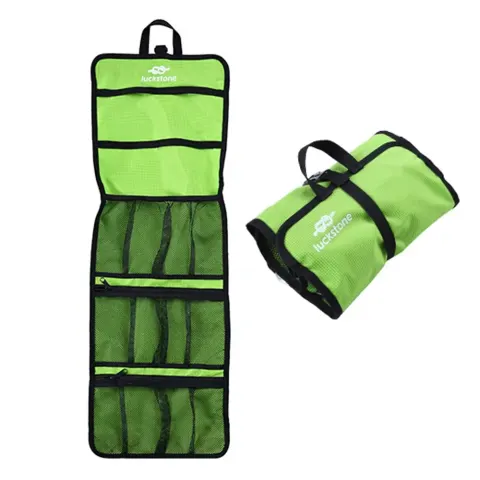 Bolsa de Almacenamiento para Escalada en Roca, Bolsa Organizadora de Equipo, Bolsa Organizadora con Mosquetón