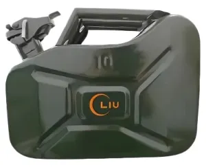 Liucorp garrafa Metaal 10L Vertical oscuro verde 10 L