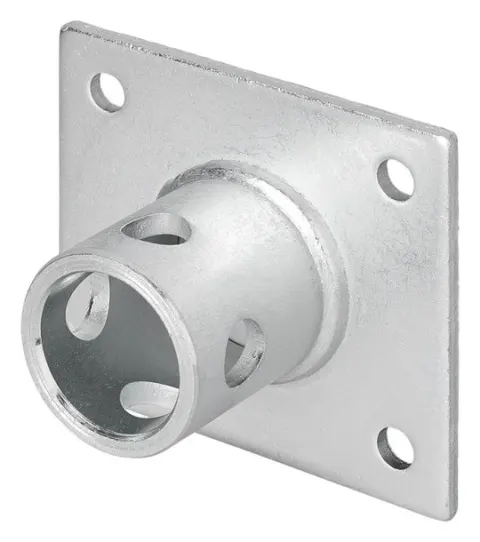 Placa de montaje para pata estabilizadora 115 x 100 mm 65Ø