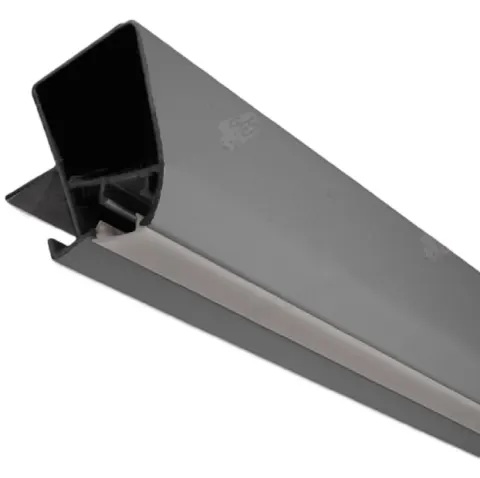 Perfil superior con soporte para tira LED 2,2m