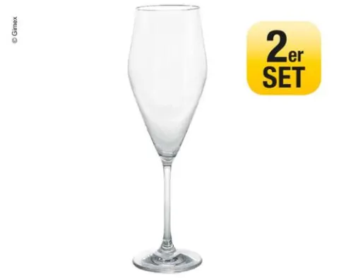 Sektglas 2er Set Gimex Ø5,2/637cm H21,2cm