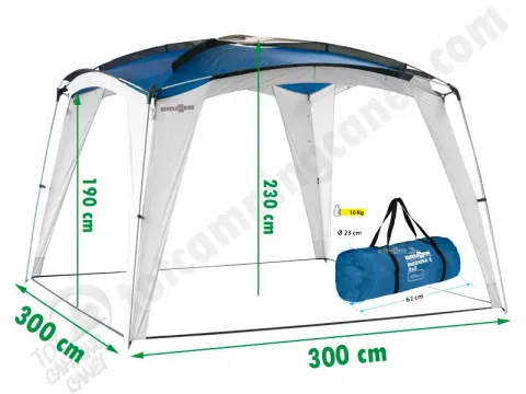 Carpa Medusa Brunner 3 X 3 Azul