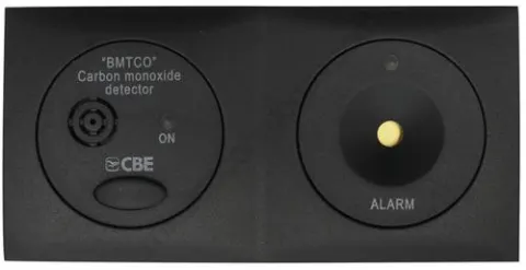 Detector de monóxido de carbono CBE BMTCO 12 V