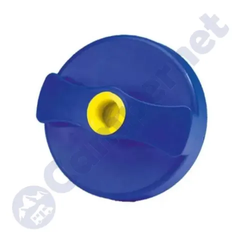 Tapón azul