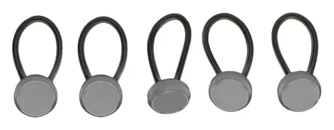 Obelink kit de elásticos cortos con cabezal plano – 9 cm
