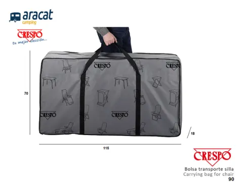 Bolsa butacas altas Crespo