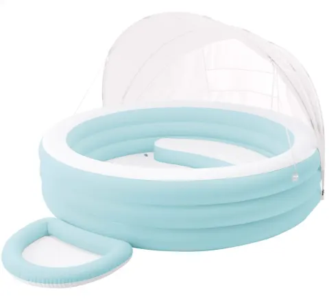 Piscina hinchable infantil redonda 277x221x137 cm