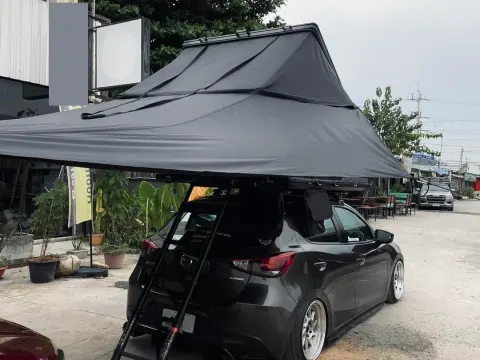 Toldo para tienda de techo rígida DOTERO