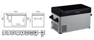 Refrigerador con compresor FMT Fridge Q40