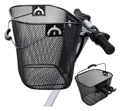 Cesta delantera para bicicleta