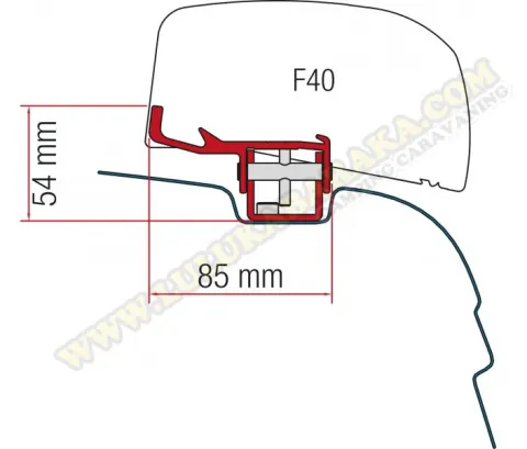 Soporte F40 Van T5/T6