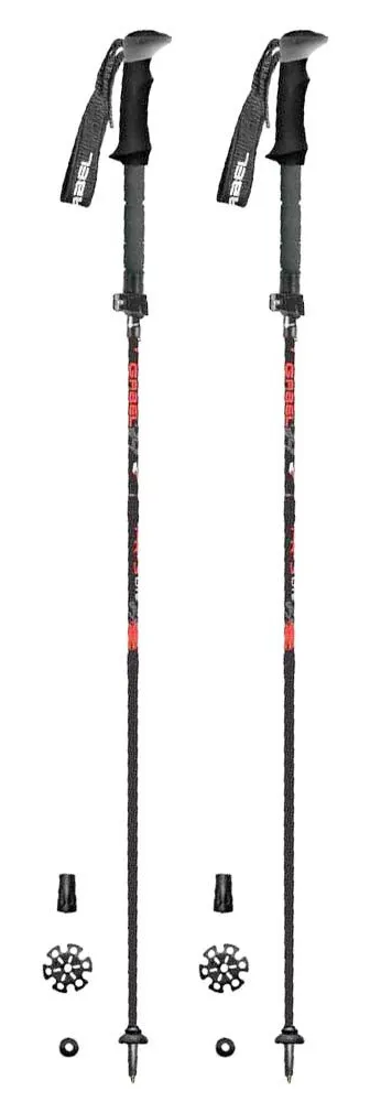 Gabel FR-3 EF – Bastones plegables de trekking y esquí de travesía