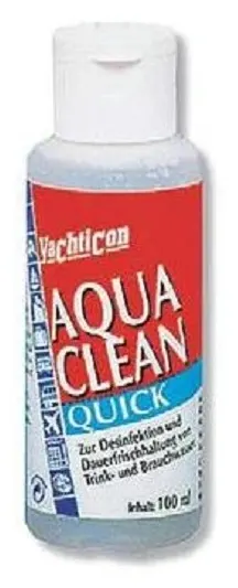 Desinfectante purificador de agua potable Aqua Clean. Efecto rápido.