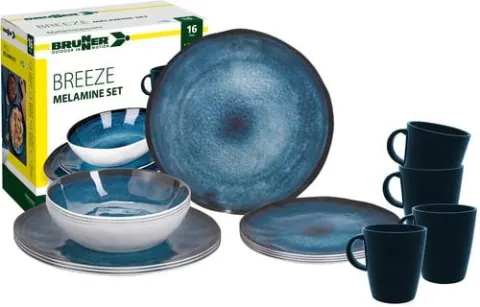 SET MELAMINA BREEZE 16 PCS. · Ref. 0597016