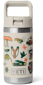 Yeti Rambler Jr 12 Oz infantil botella Seizoenskleur Cape verano Camp 350 ml