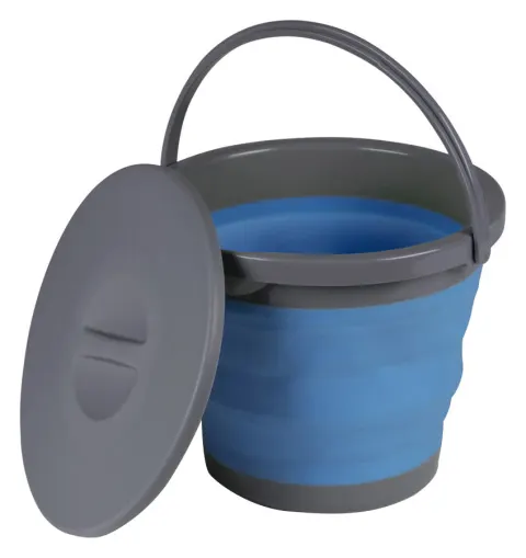 Kampa cubo plegable con tapa