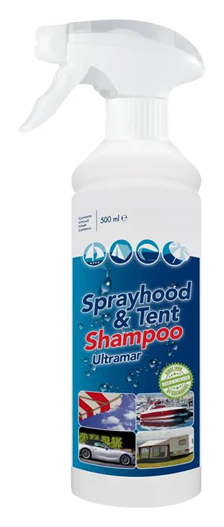 Ultramar Sprayhood & Tent Shampoo bote de spray limpiador