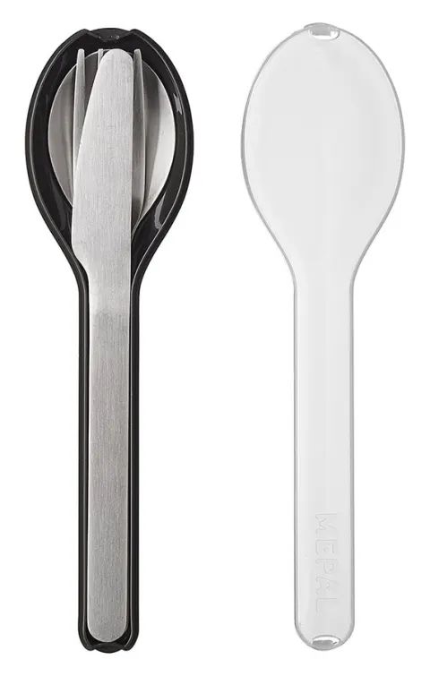 Mepal Ellipse set de cubiertos – Nordic Black