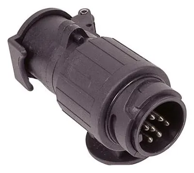 Adaptador corto 13 Pol.Enchufe de alfarero a 7 pol.Enchufar el remolque