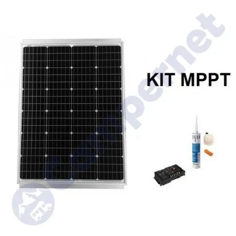 Kit solar 75w Monocristalino