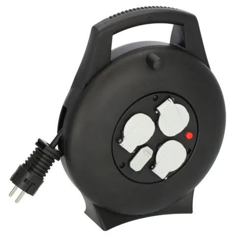 Brennenstuhl Vario Line 10 m USB enrollador de cable