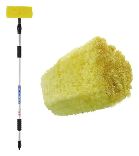 Cepillo 3D para lavado con mango regulable 240 cm.