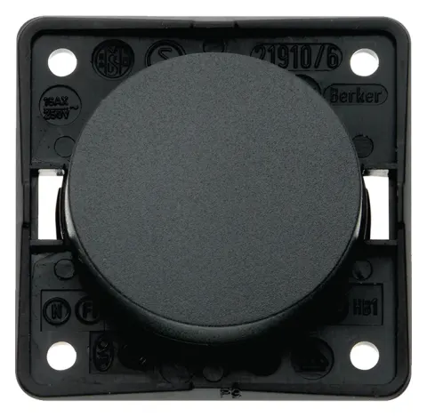 Berker integro interruptor basculante empotrado – antracita