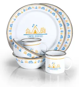 Set Utensilios Esmaltados Camprfire 6uds. F.2 La Persona
