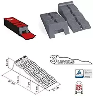 Calzos Fiamma KIT LEVEL UP con bolsa de transporte, autocaravana camper – Ref. F97901-052/0