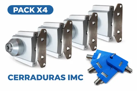 Kit 4 cierres Fijación Lateral Frame IMC