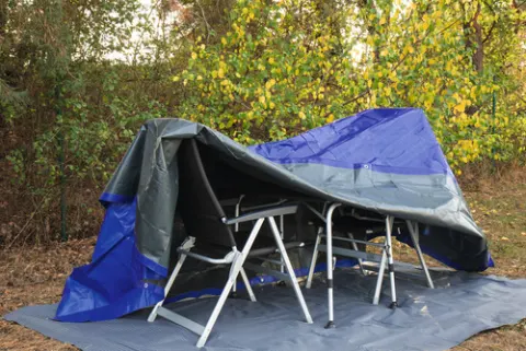 Protección lona 2x2m, azul