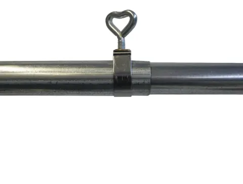 Tubo extensible toldo sistema tubo mecha + abrazadera 25 mm