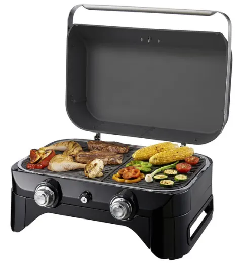Actitud de parrilla de mesa Campingaz 2100 LX, 30mbar, 5kW, elect.encendido