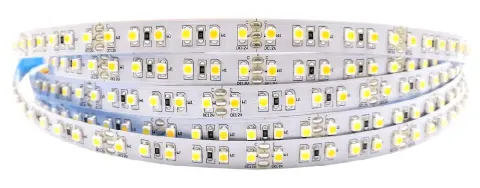 Tira led DC12V 9.6w IP20 120leds/m SMD3528 Luz Dual Cálida y Fría 10mm 5m