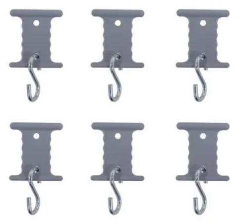 Perchas Y ganchos para toldo 6PCS