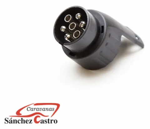 Adaptador Compacto con Base 13 y Clavija de 7 Pines