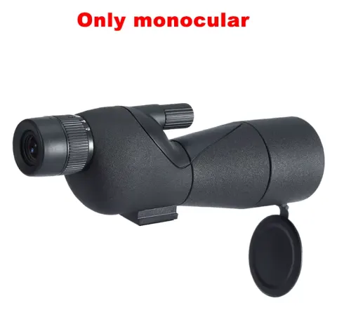 Telescopio Monocular de alta potencia, lente prisma ED Bak4 para acampar al aire libre, observación de aves y caza, 25-75×60