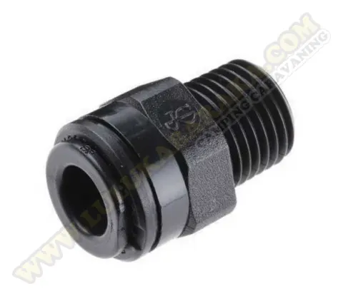 Adaptador 12 mm JG a rosca macho 3/8