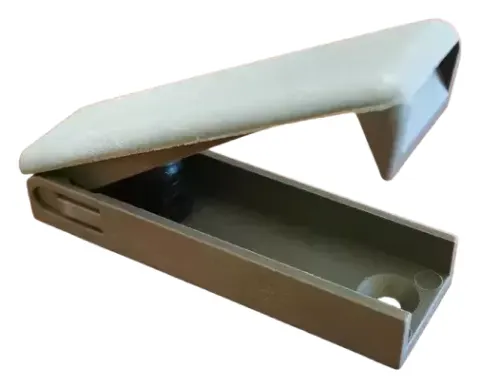 Retenedor de portones original de Hymer gris oscuro para autocaravana, caravana y camper