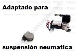 Compresor Firestone adaptado a suspensión neumatica 8 bar ( 9284 )