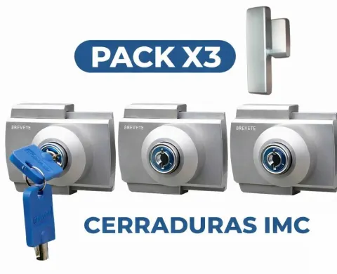 Kit 3 cierres IMC