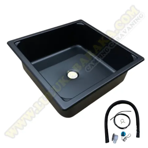 Fregadero 350×350 Negro