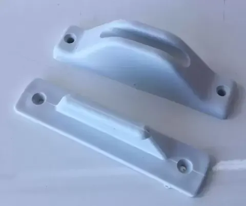 Retenedor original autocaravanas Hymer color Blanco inclinacion 60 – Ref. 46-10000118