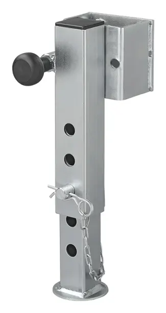 Pata estabilizadora basculante 60×60 mm TL60 D85 SW19 345-445 mm 1300 kg
