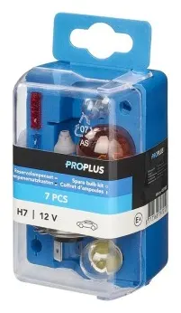 Kit de bombillas de recambio de H7, 7 piezas (21W ámbar)